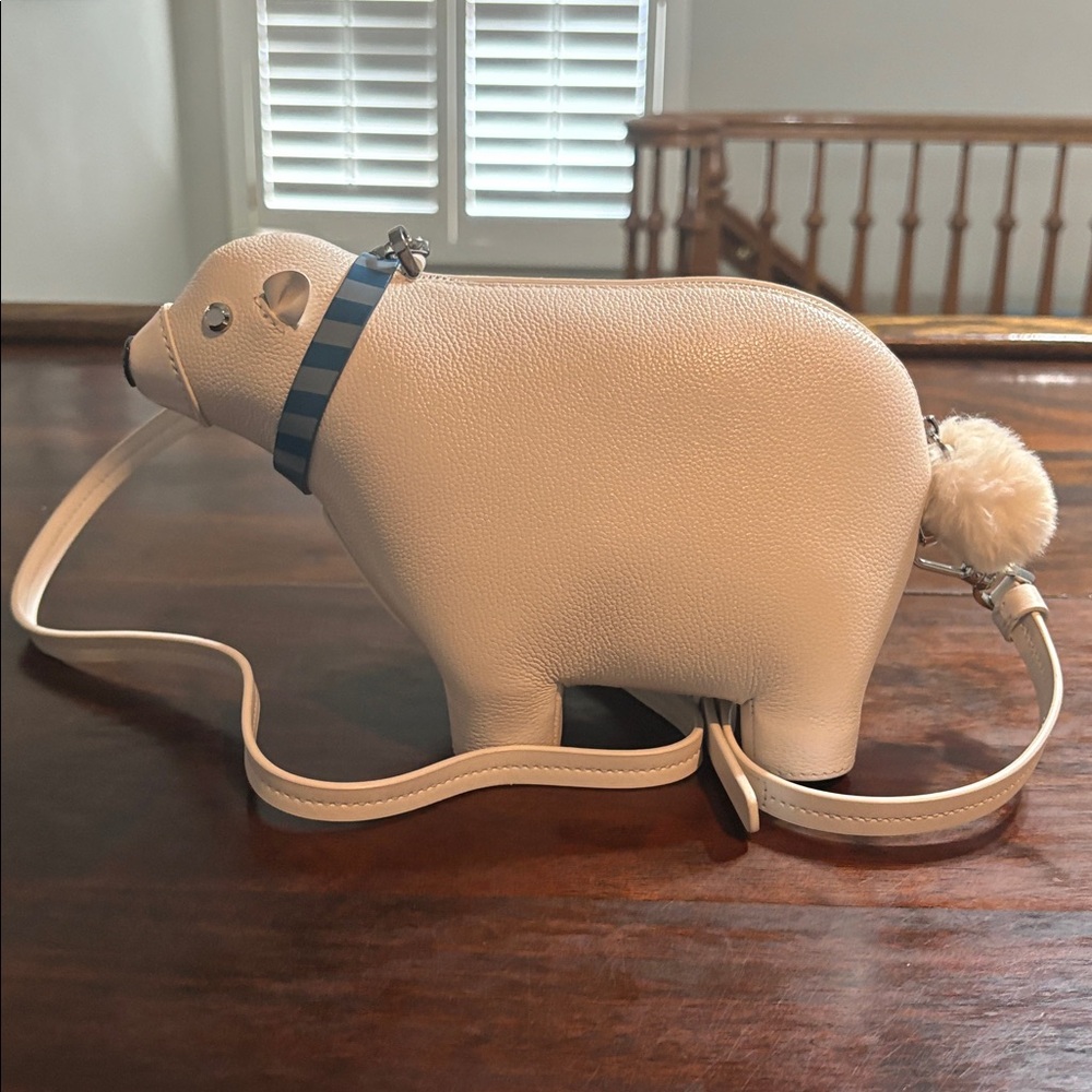 Kate Spade Arctic Friends Polar Bear Crossbody - Gem